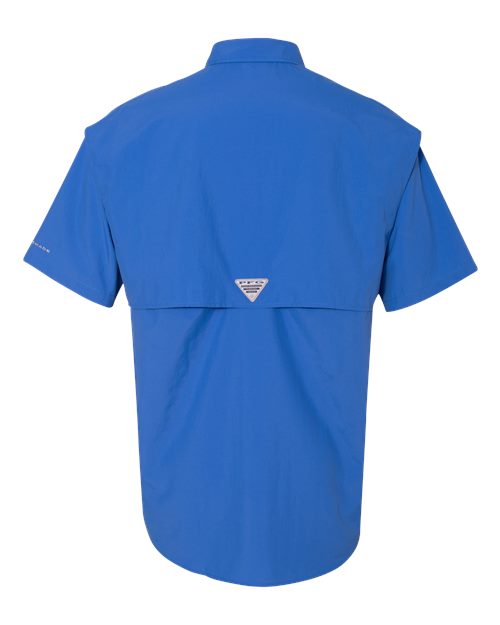 Men's PFG Bahama™ II Short Sleeve Shirt - Vivid Blue