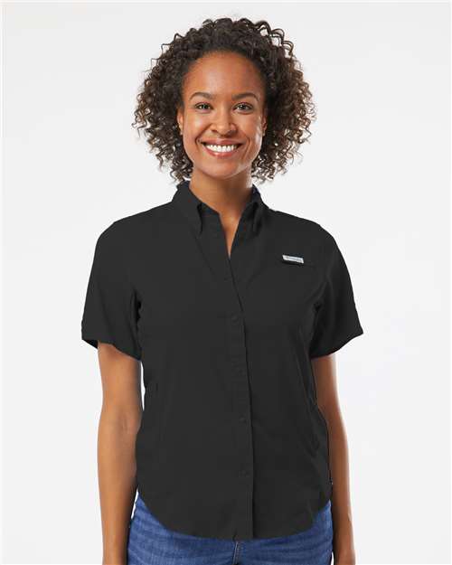 Women's PFG Tamiami™ II Short Sleeve Shirt - Black