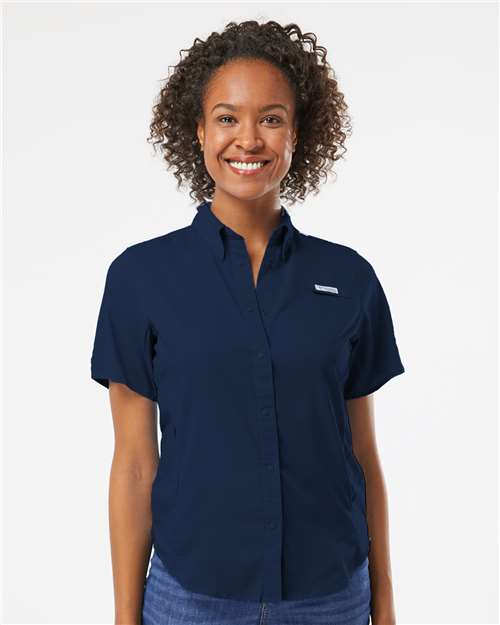 Women's PFG Tamiami™ II Short Sleeve Shirt - Collegiate Navy