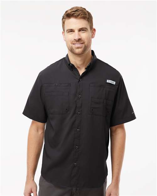 Men's PFG Tamiami™ II Short Sleeve Shirt - Black