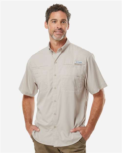 Men's PFG Tamiami™ II Short Sleeve Shirt - Fossil