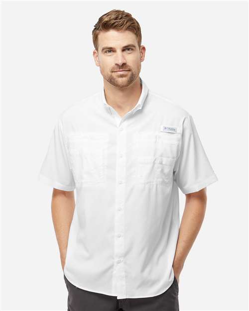 Men's PFG Tamiami™ II Short Sleeve Shirt - White