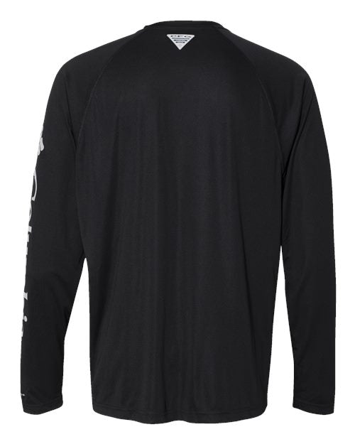 Men's PFG Terminal Tackle™ Long Sleeve T-Shirt - Black/ Cool Grey
