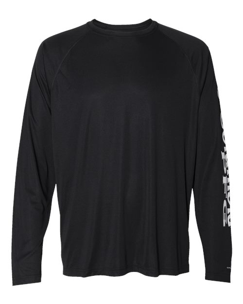 Men's PFG Terminal Tackle™ Long Sleeve T-Shirt - Black/ Cool Grey