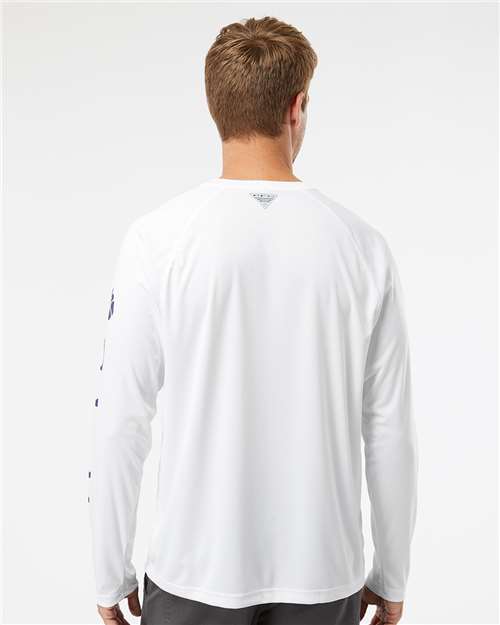 Men's PFG Terminal Tackle™ Long Sleeve T-Shirt - White/ Nightshade