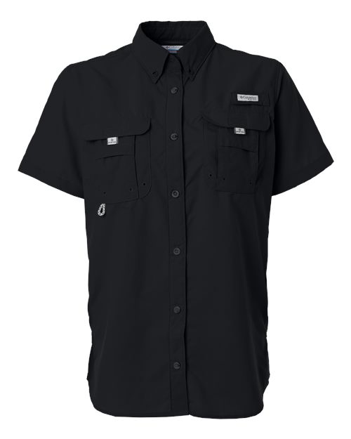 Women's PFG Bahama™ Short Sleeve Shirt - Black