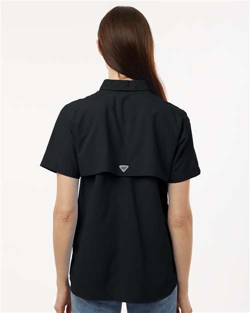 Women's PFG Bahama™ Short Sleeve Shirt - Black