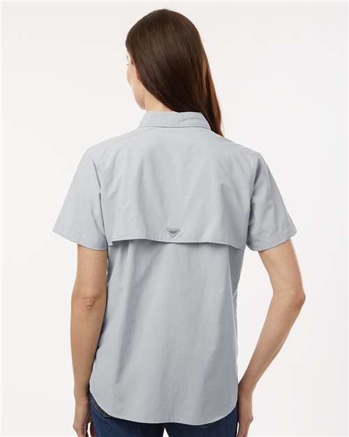 Women's PFG Bahama™ Short Sleeve Shirt - Cool Grey