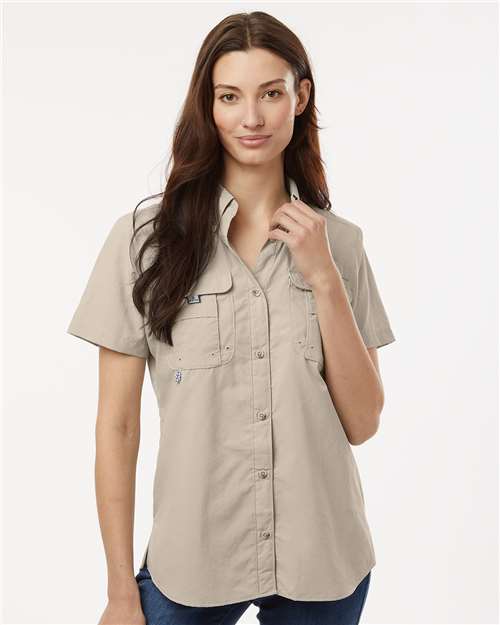 Women's PFG Bahama™ Short Sleeve Shirt - Fossil