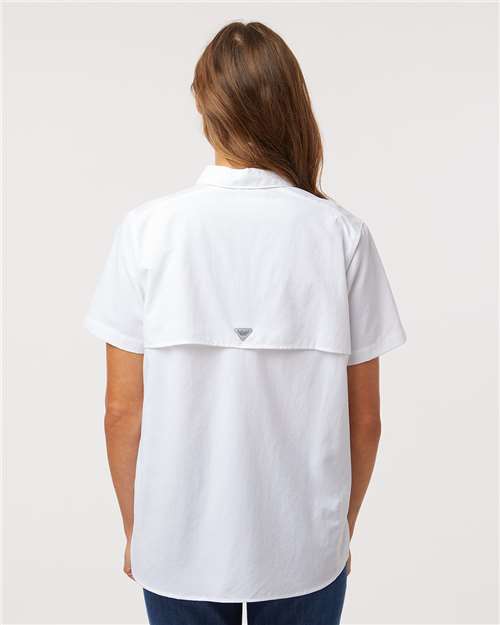Women's PFG Bahama™ Short Sleeve Shirt - White