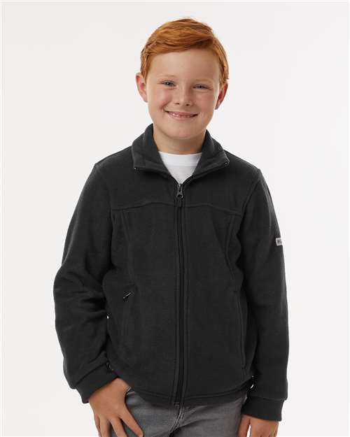 Youth Steens Mountain™ II Fleece Full-Zip Jacket - Black