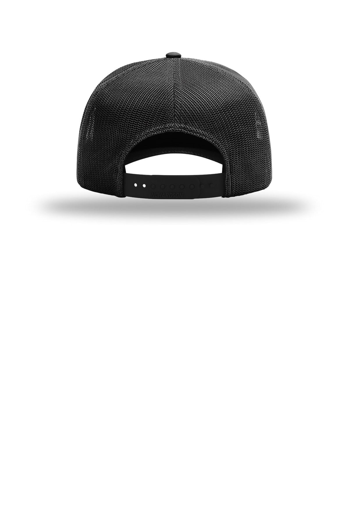 Richardson Five-Panel Champ Trucker - Black