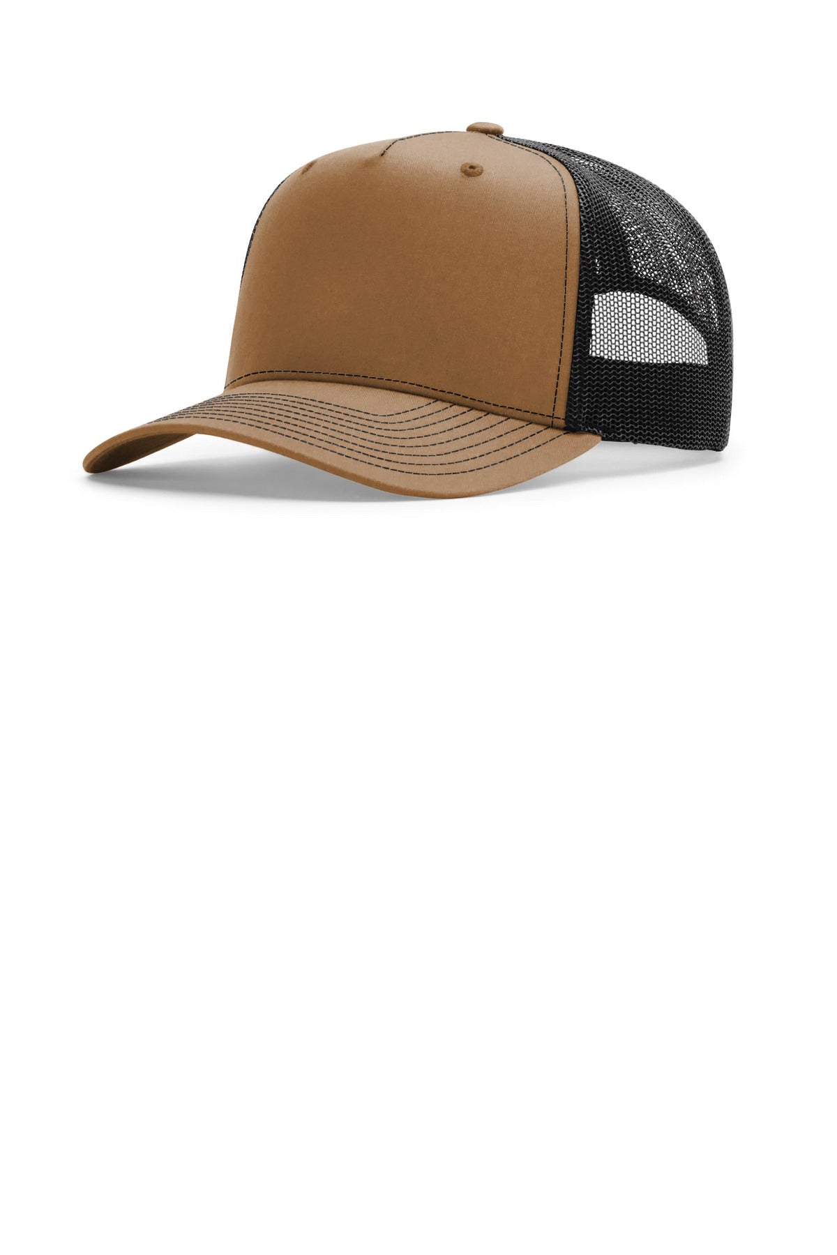 Richardson Five-Panel Champ Trucker - Caramel/ Black