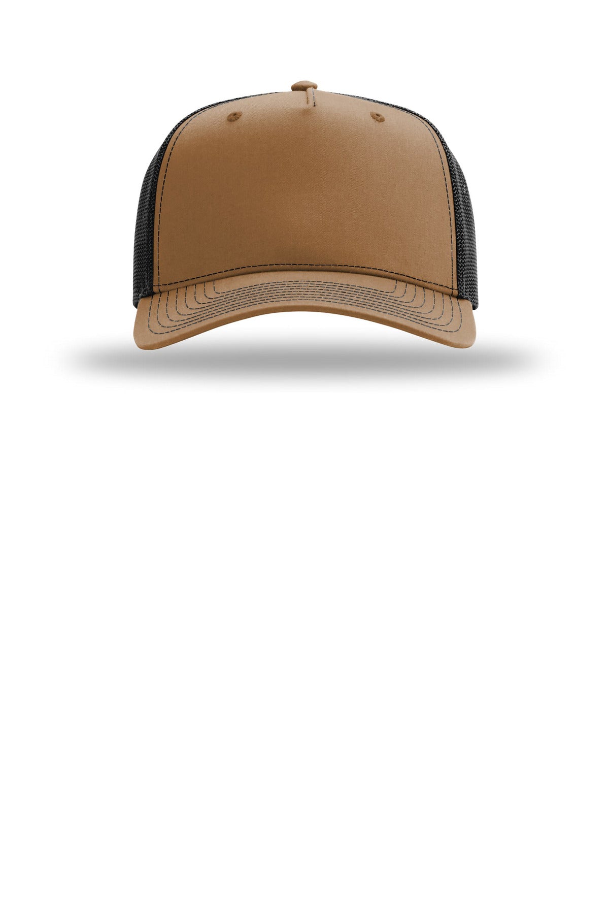Richardson Five-Panel Champ Trucker - Caramel/ Black