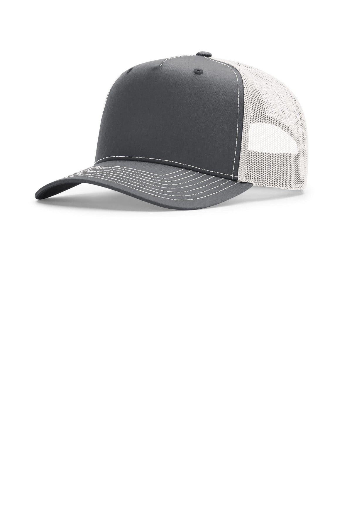 Richardson Five-Panel Champ Trucker - Charcoal/ Ice Grey