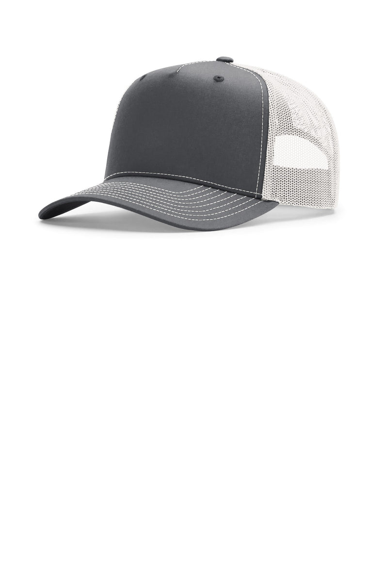 Richardson Five-Panel Champ Trucker - Charcoal/ Ice Grey