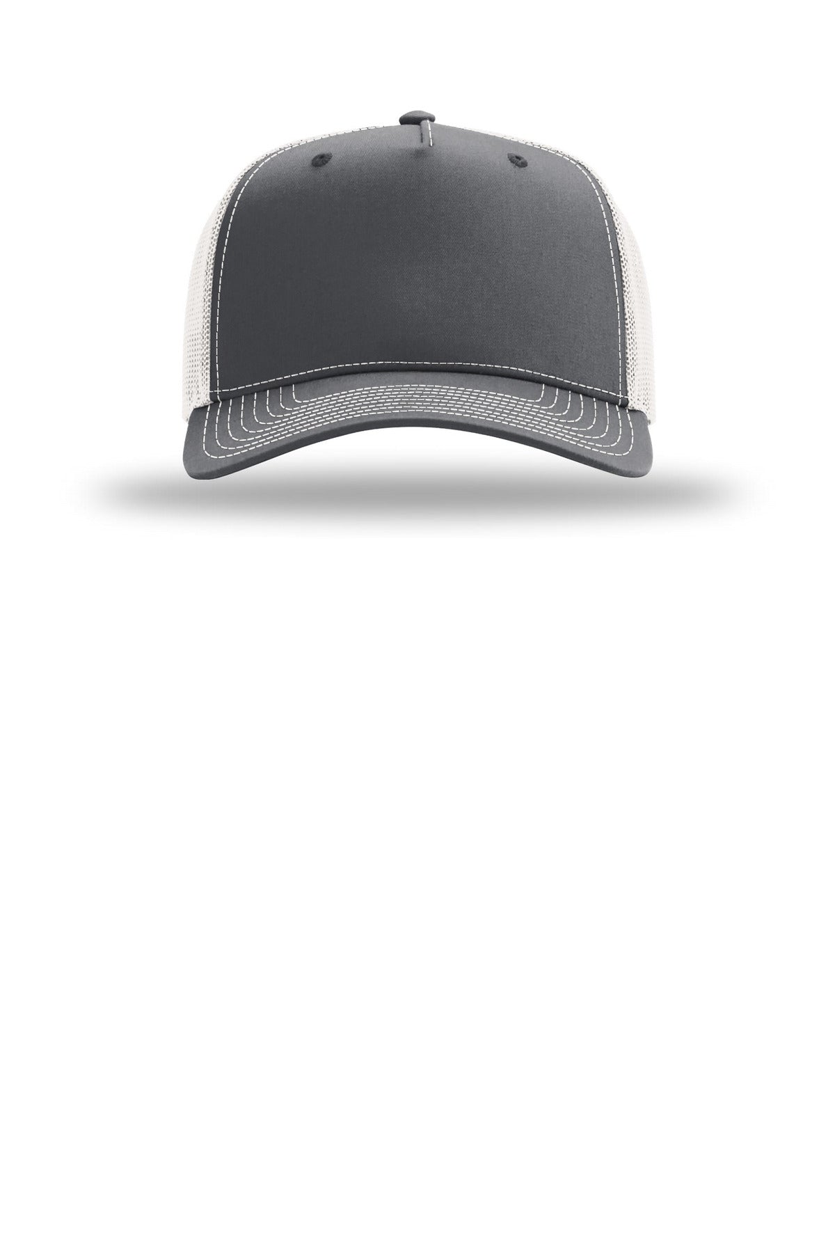 Richardson Five-Panel Champ Trucker - Charcoal/ Ice Grey