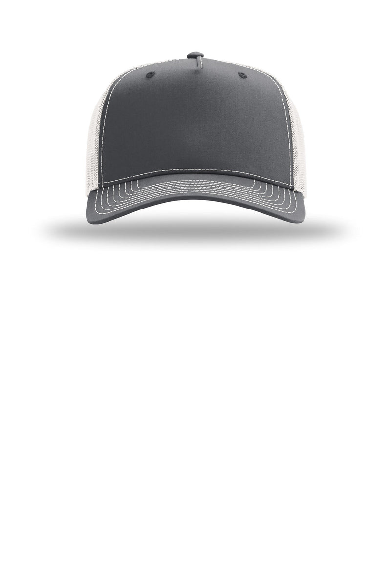 Richardson Five-Panel Champ Trucker - Charcoal/ Ice Grey