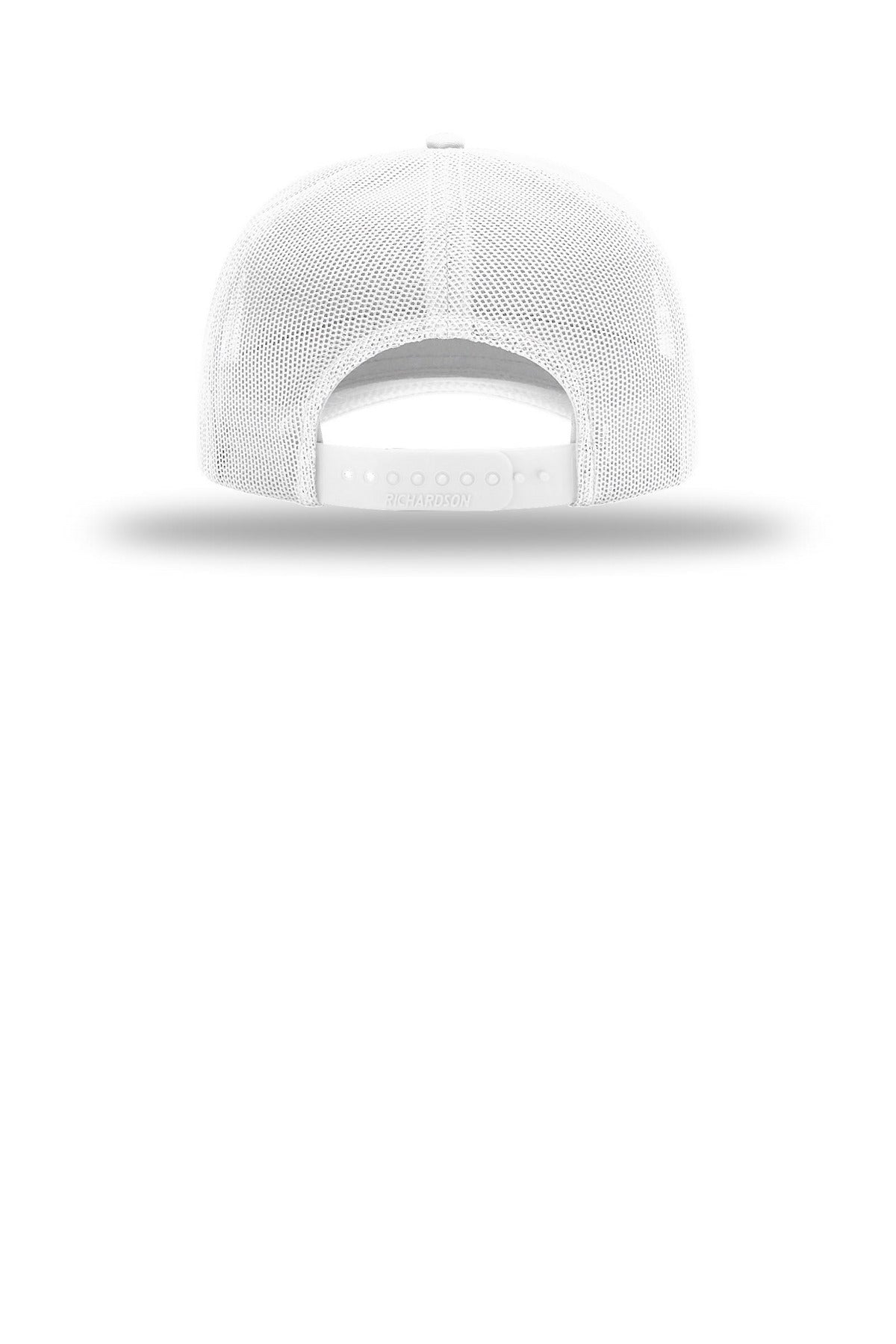 Richardson Five-Panel Champ Trucker - White