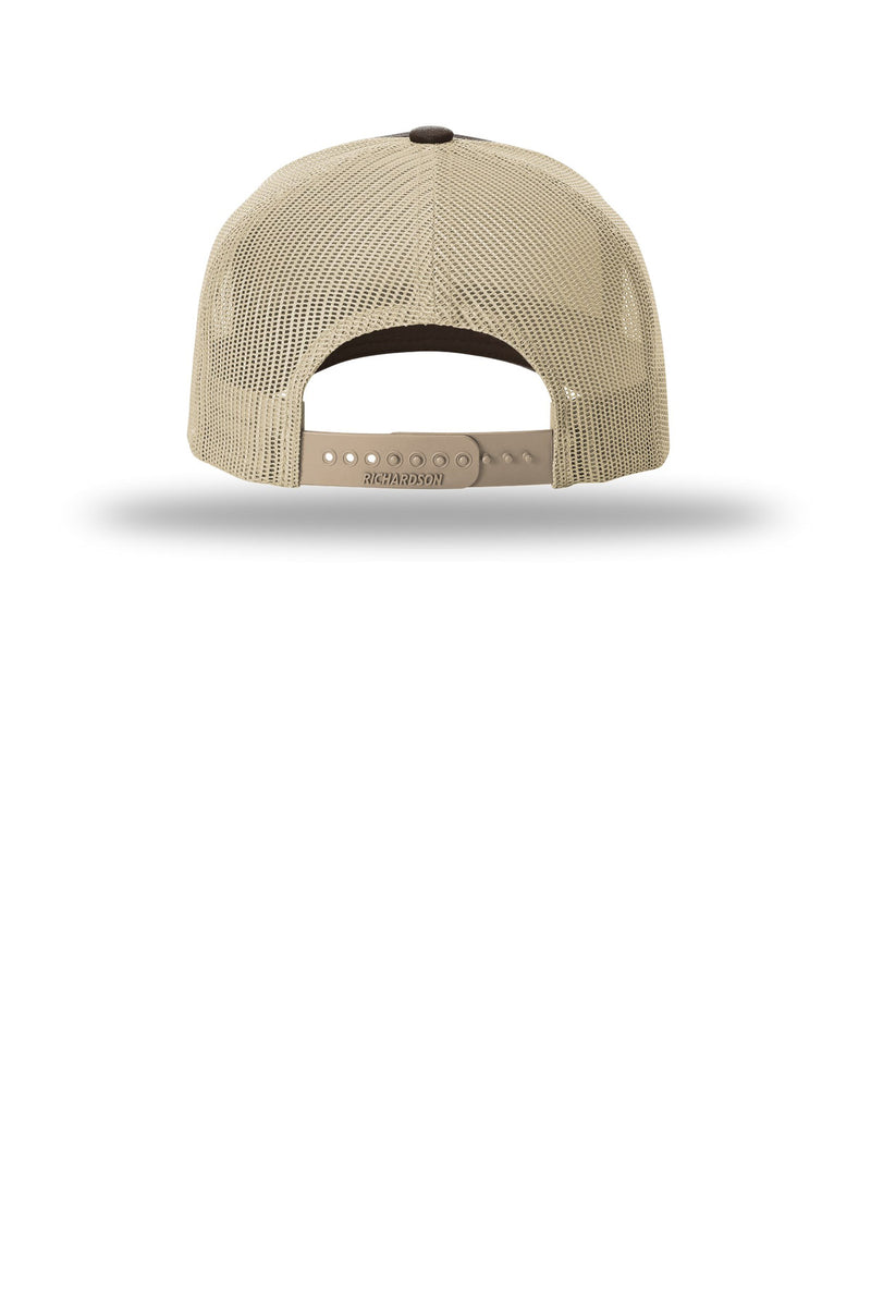 Richardson Five-Panel with Rope - Brown/ Khaki/ Khaki