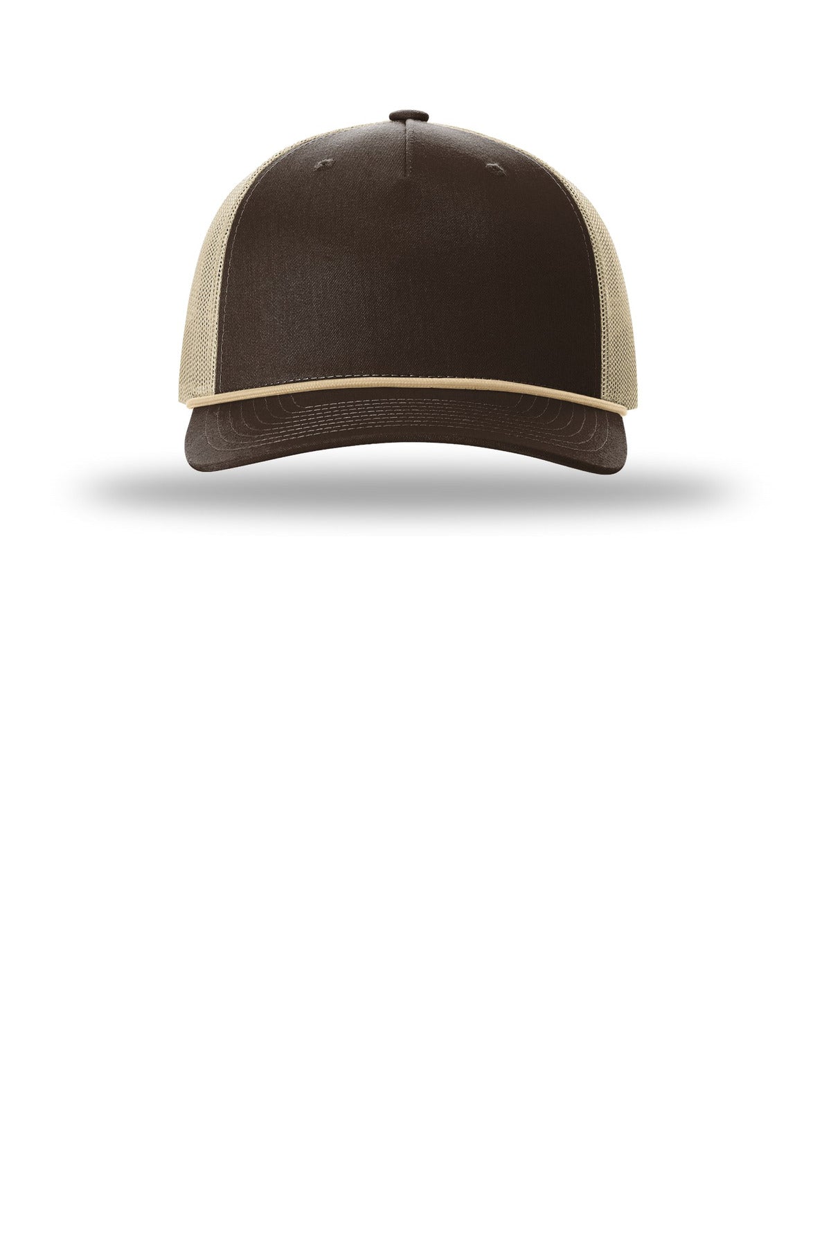 Richardson Five-Panel with Rope - Brown/ Khaki/ Khaki