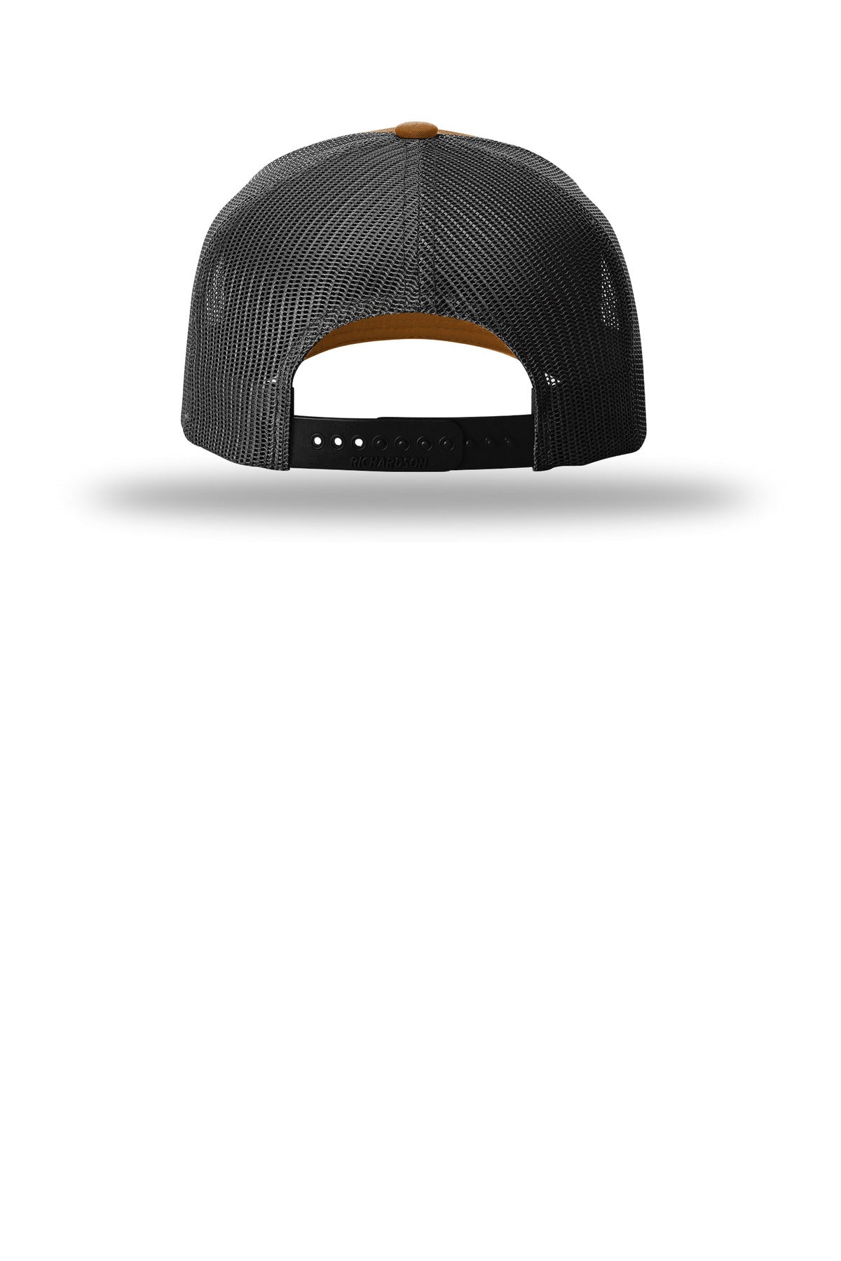 Richardson Five-Panel with Rope - Caramel/ Black/ Black