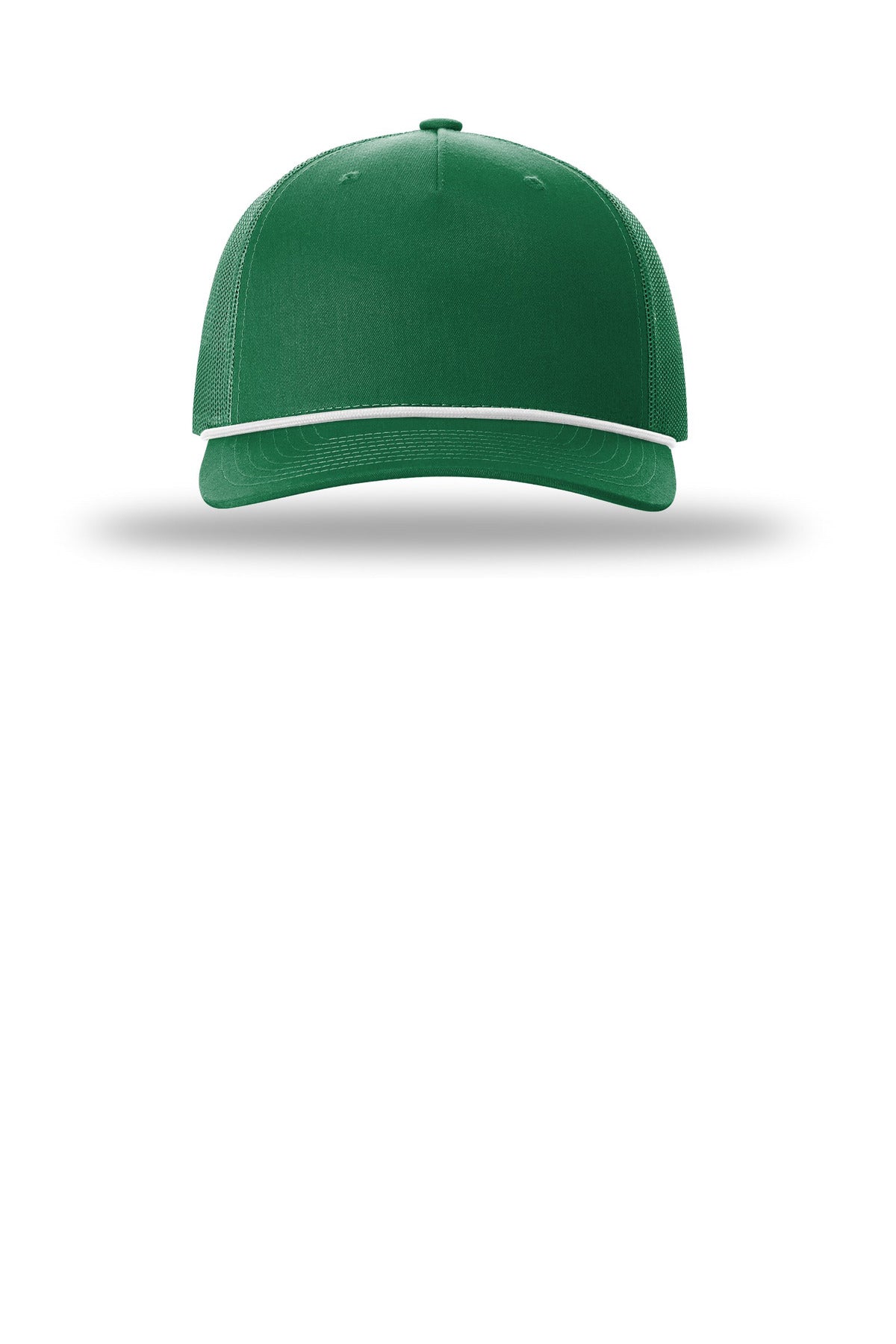 Richardson Five-Panel with Rope - Kelly/ White