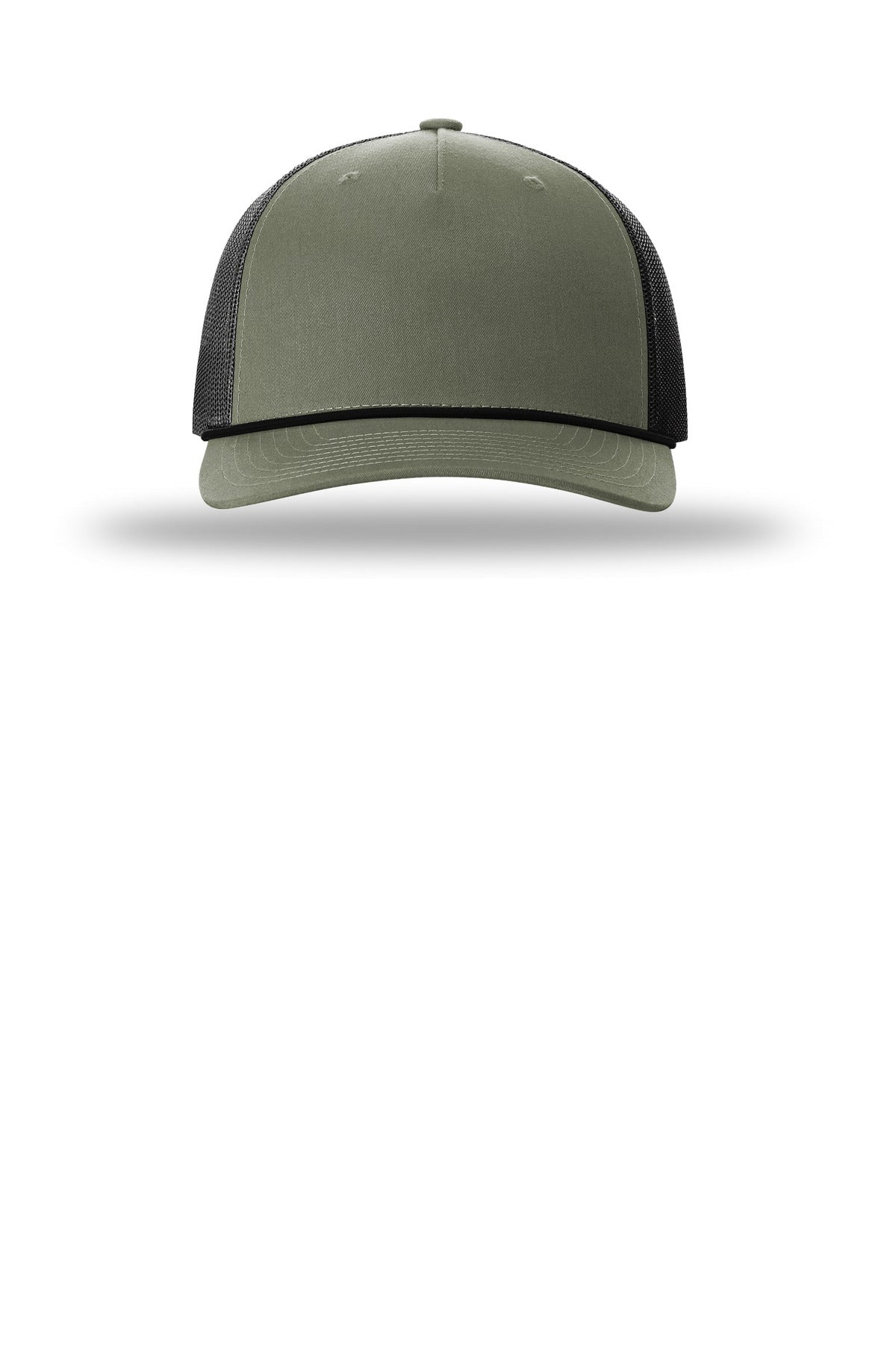 Richardson Five-Panel with Rope - Loden/ Black/ Black