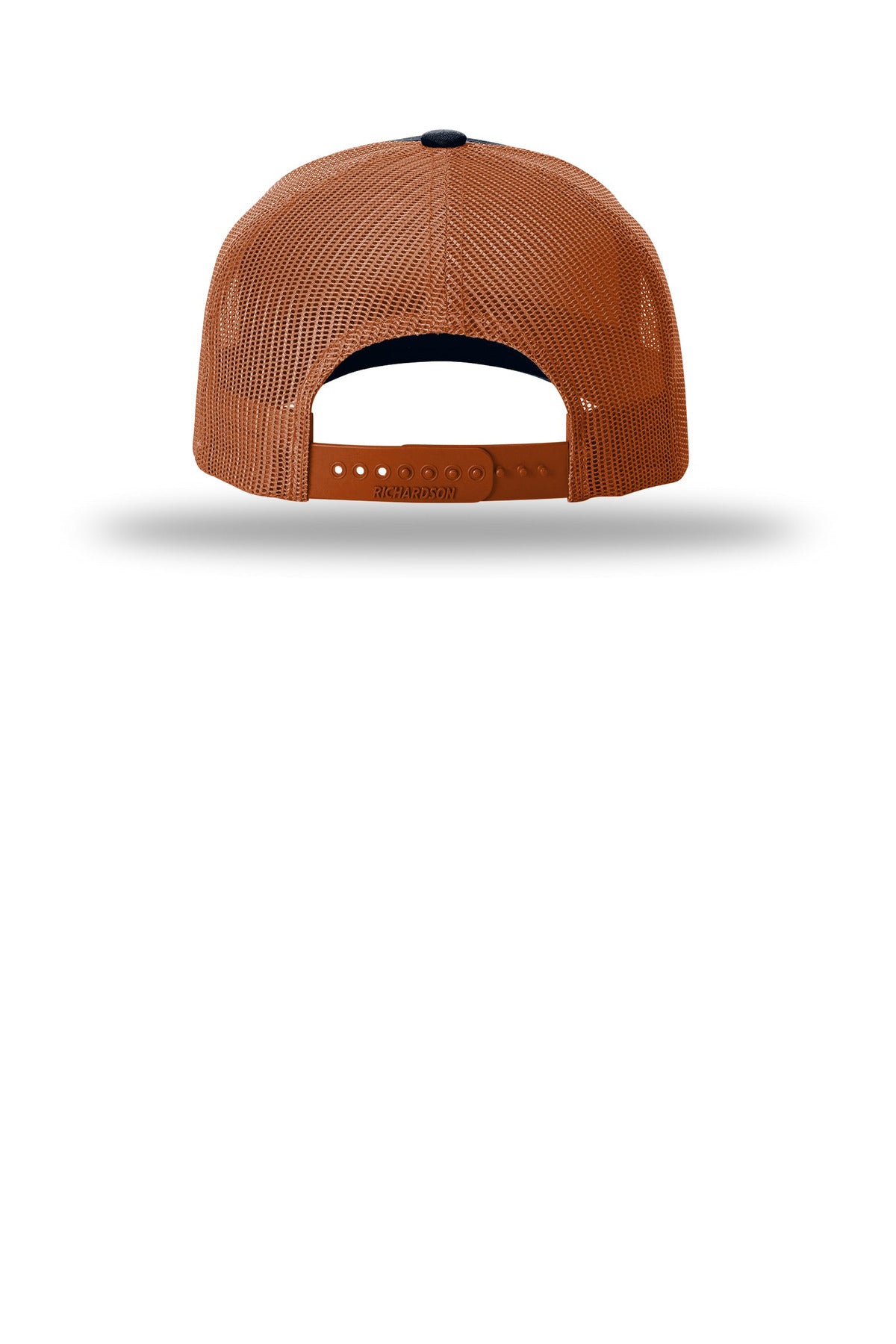 Richardson Five-Panel with Rope - Navy/ Dark Orange/ Dark Orange