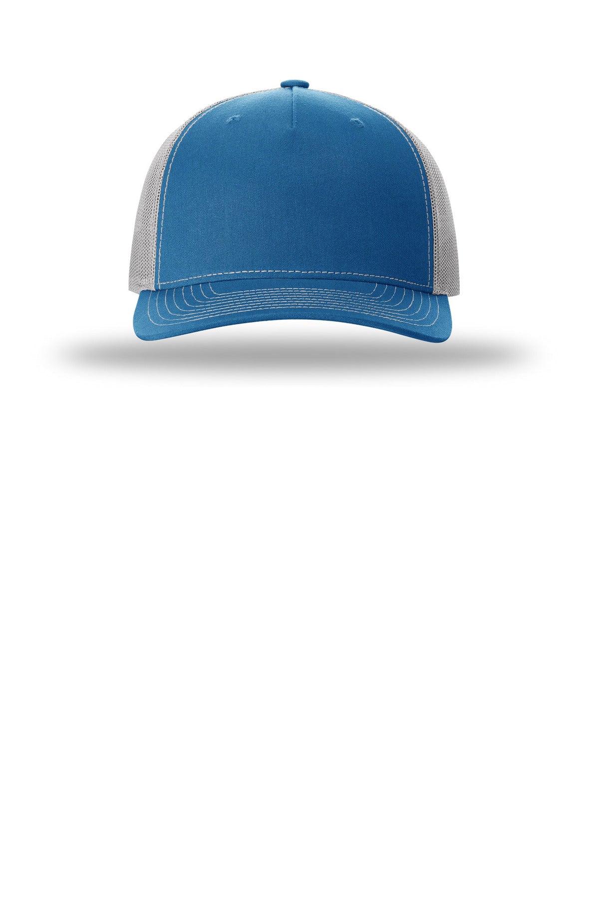 Richardson Five-Panel Trucker - Cobalt Blue/ Grey