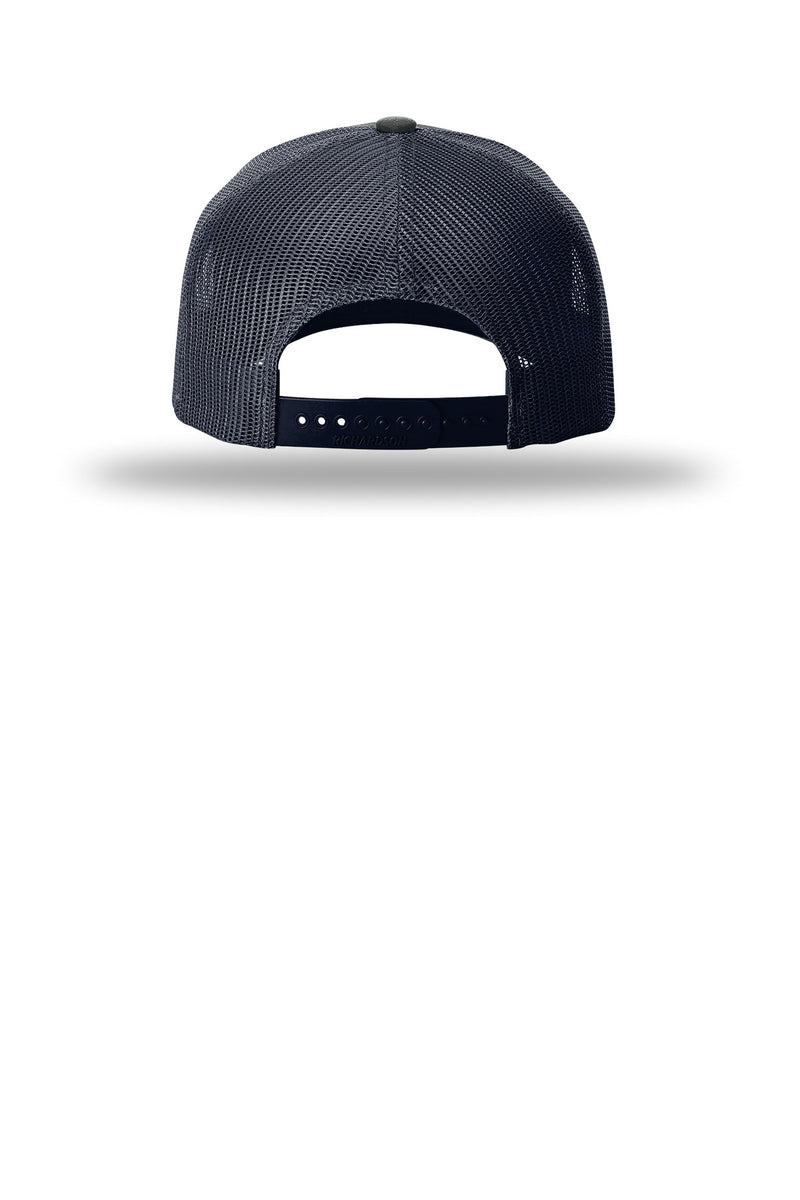 Richardson Five-Panel Trucker - Ombre Blue/ Navy