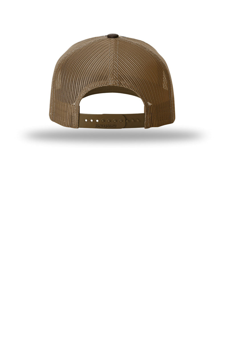 Richardson Printed Five-Panel Trucker - Kryptek Highlander/ Buck
