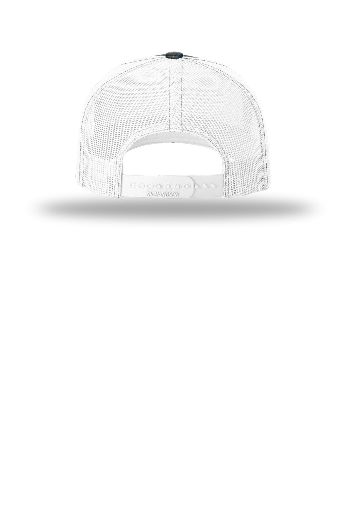 Richardson Printed Five-Panel Trucker - Kryptek Neptune/ White