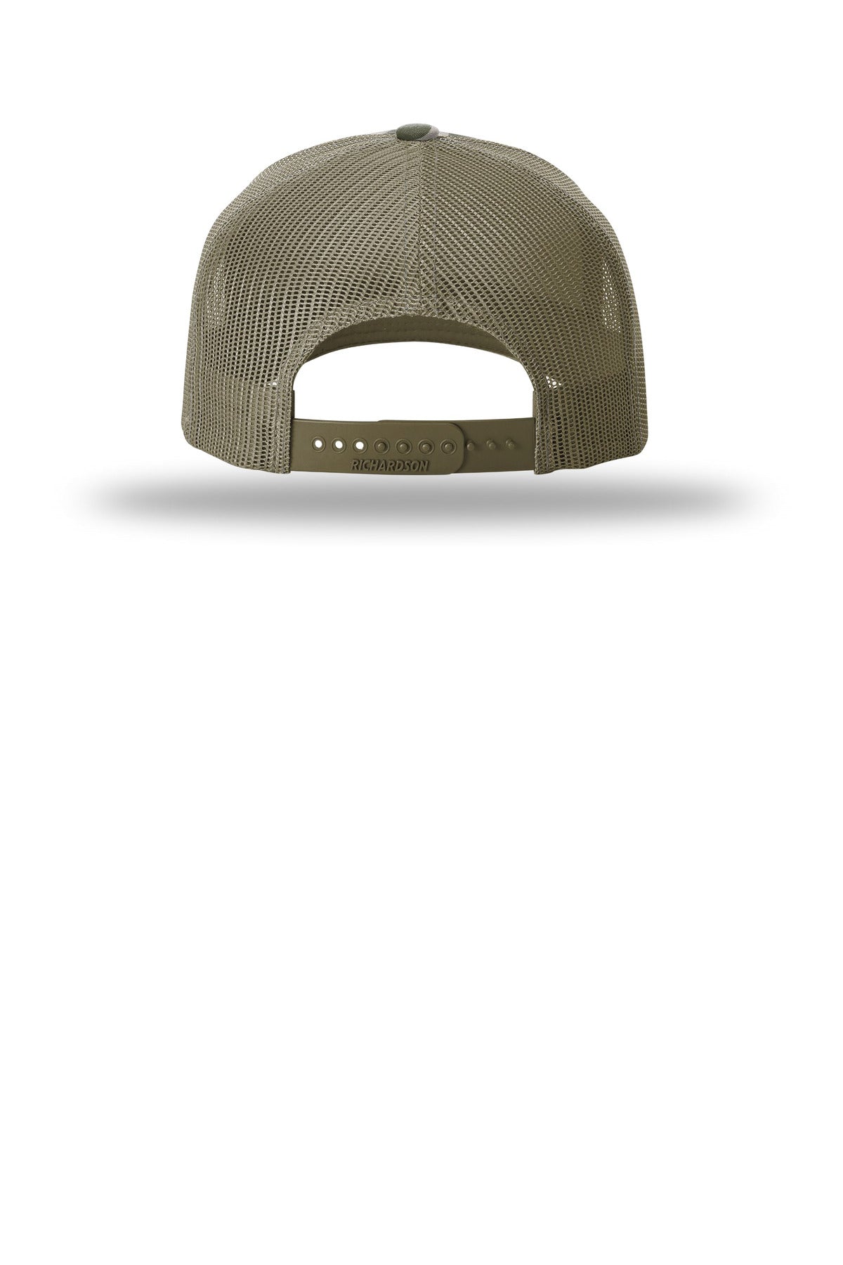 Richardson Printed Five-Panel Trucker - Marsh Duck Camo/ Loden