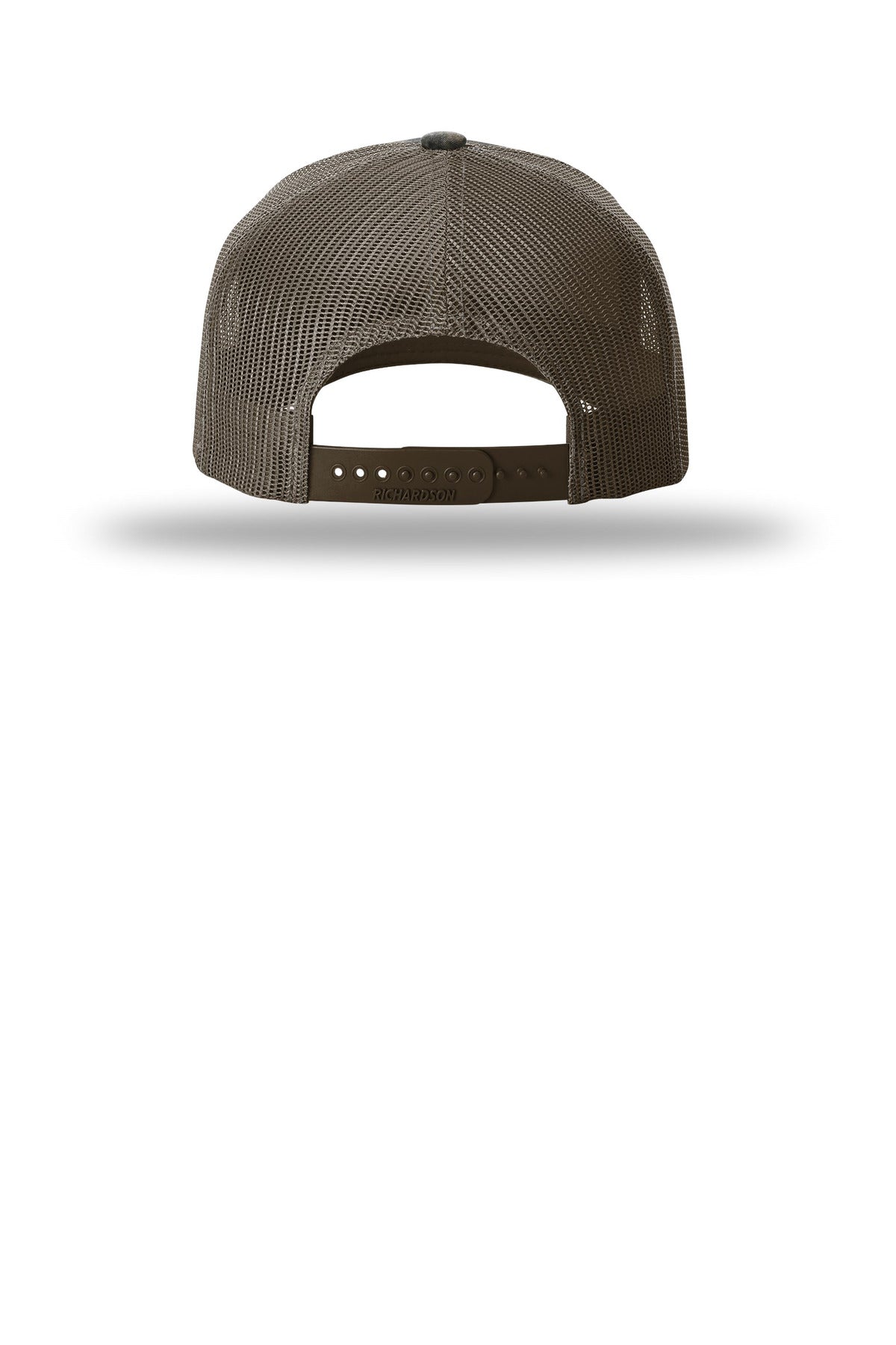 Richardson Printed Five-Panel Trucker - Mossy Oak Habitat/ Brown