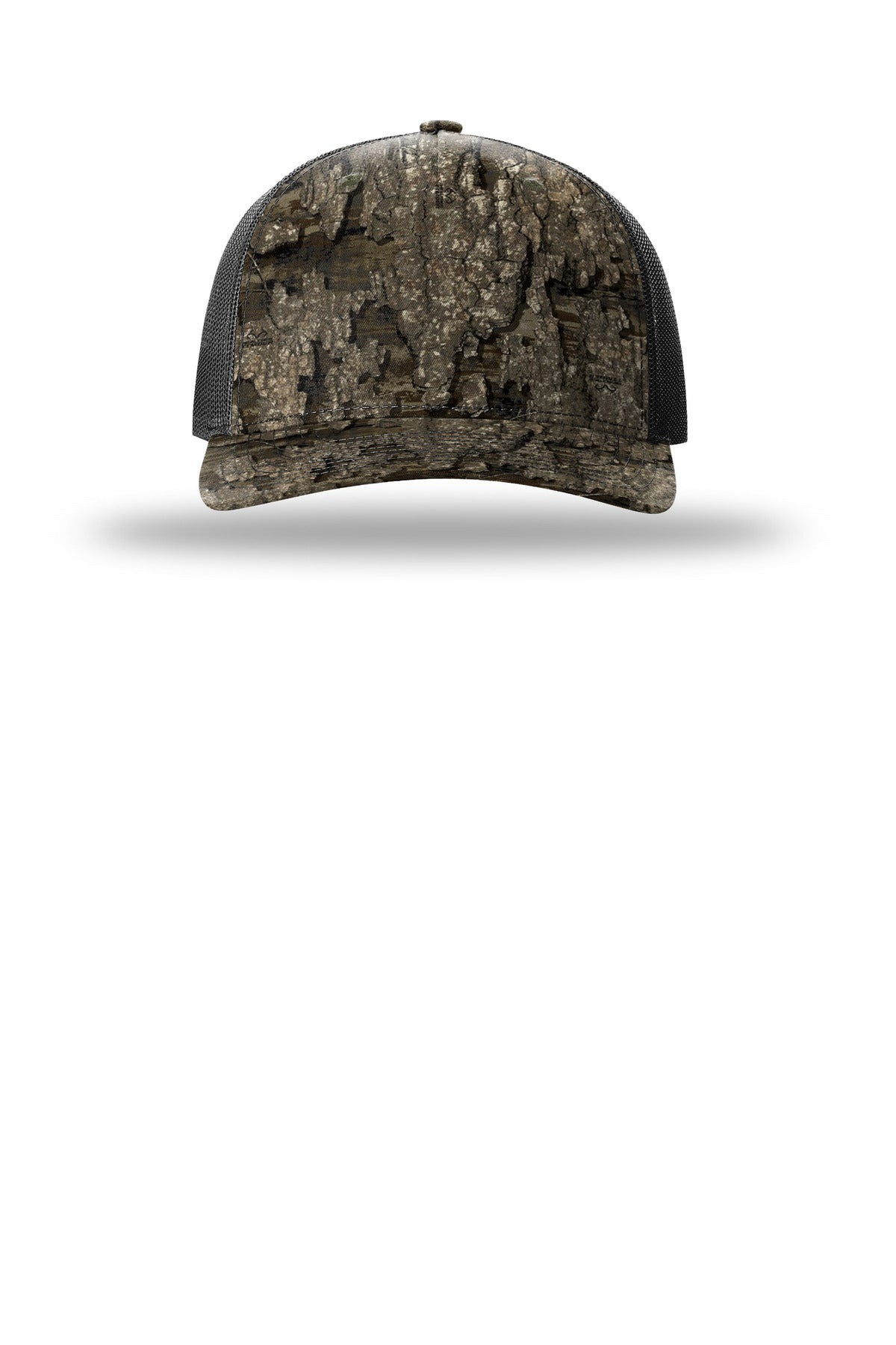 Richardson Printed Five-Panel Trucker - Realtree Timber/ Black