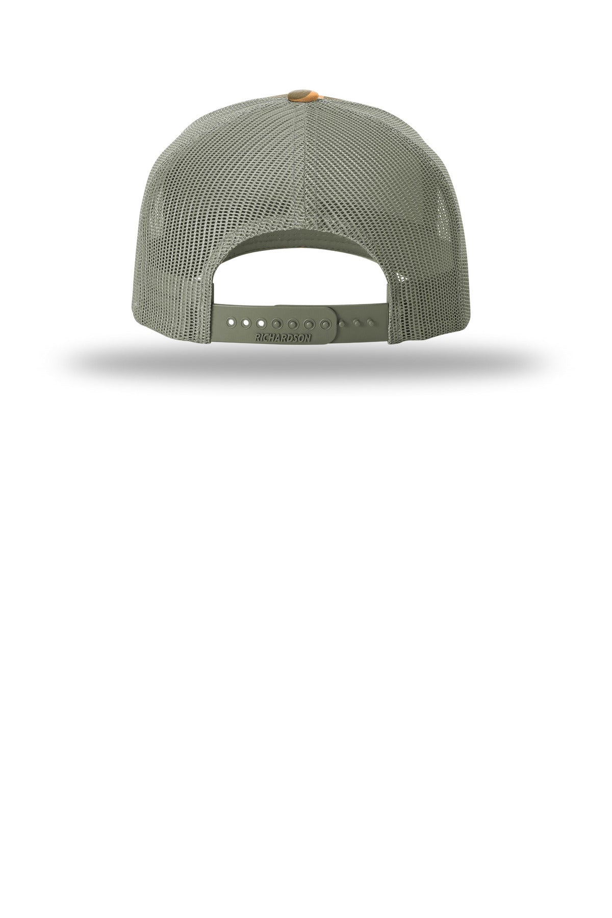 Richardson Printed Five-Panel Trucker - Sienna Duck Camo/ Loden