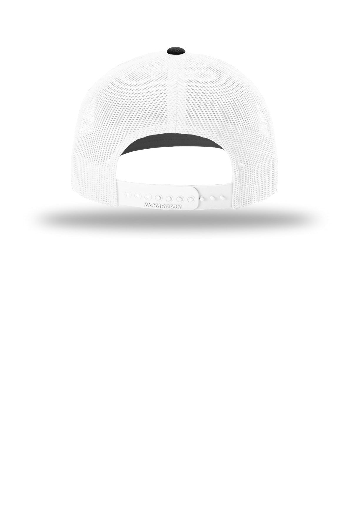 Richardson 112+ R-Flex Adjustable Trucker - Black/ White