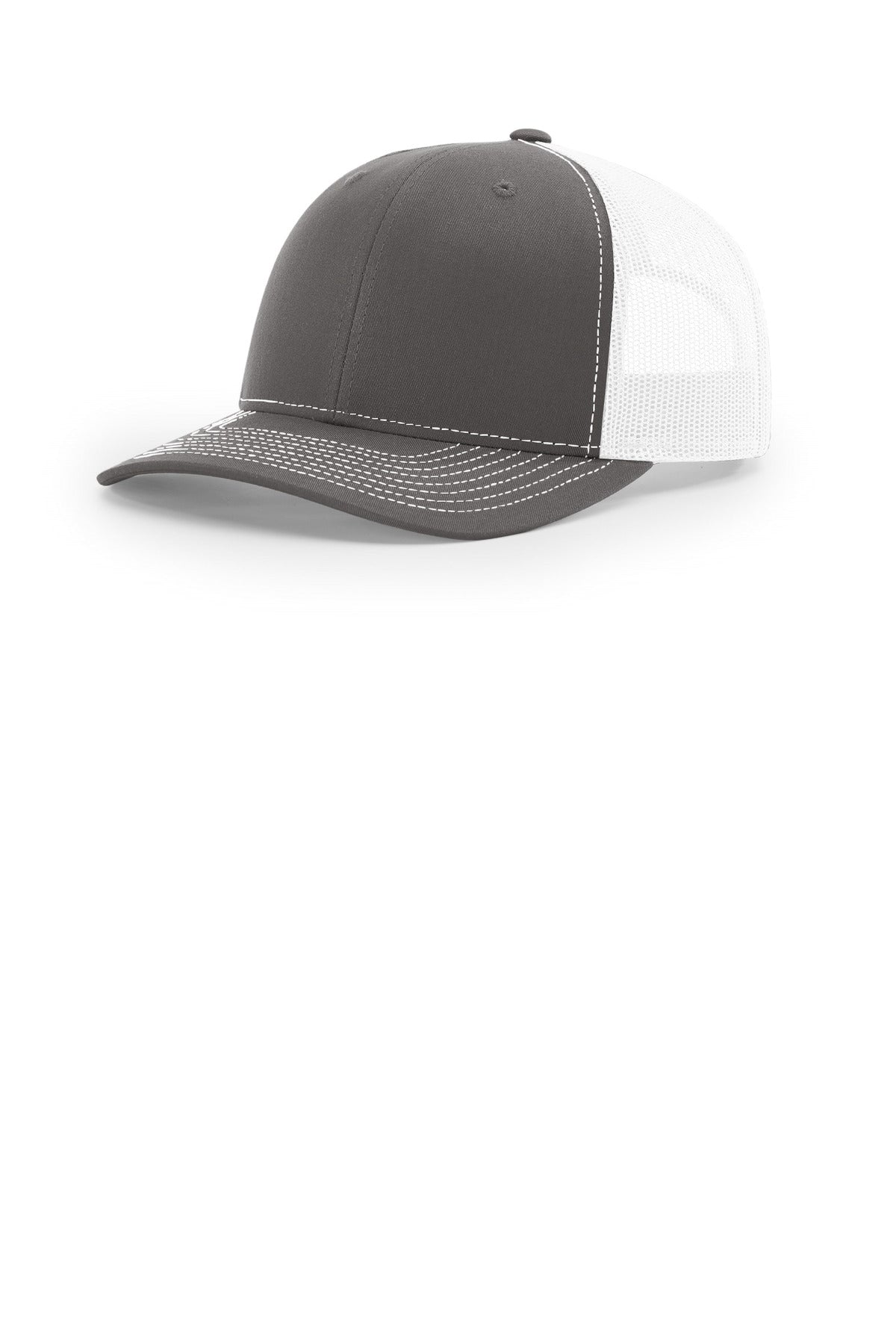 Richardson 112+ R-Flex Adjustable Trucker - Charcoal/ White