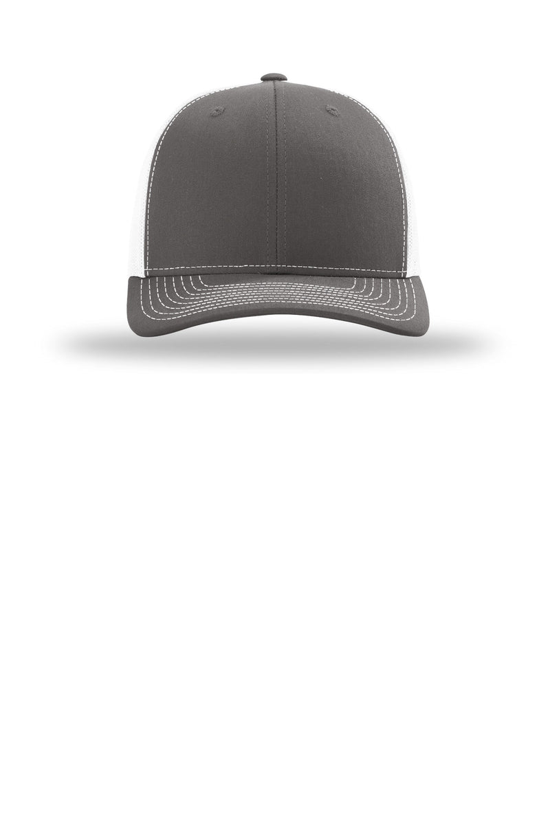 Richardson 112+ R-Flex Adjustable Trucker - Charcoal/ White