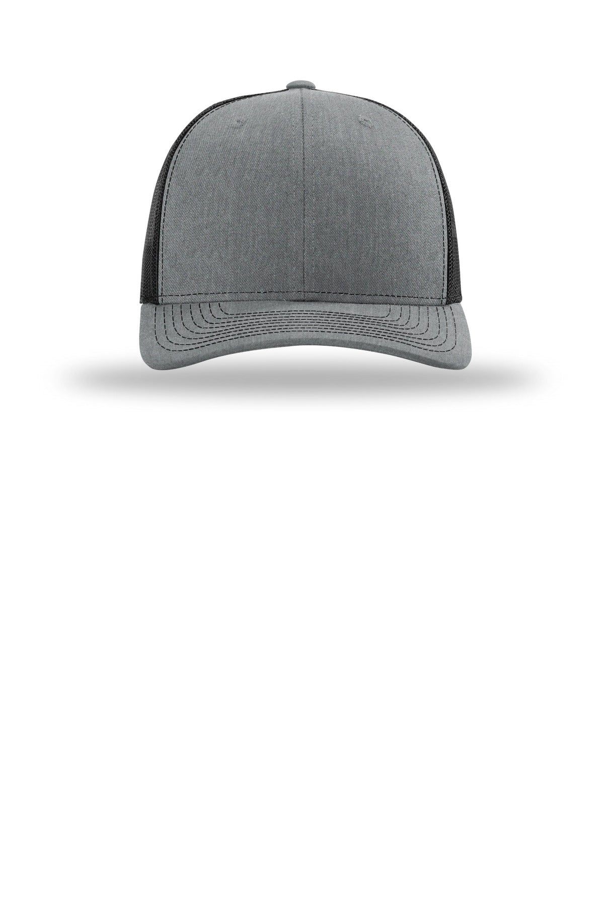 Richardson 112+ R-Flex Adjustable Trucker - Heather Grey/ Black