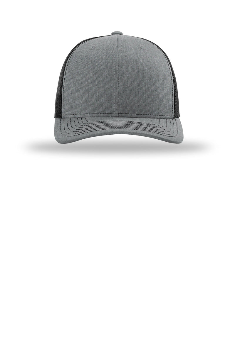 Richardson 112+ R-Flex Adjustable Trucker - Heather Grey/ Black