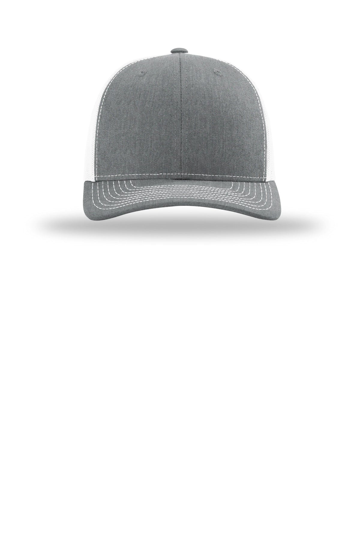 Richardson 112+ R-Flex Adjustable Trucker - Heather Grey/ White