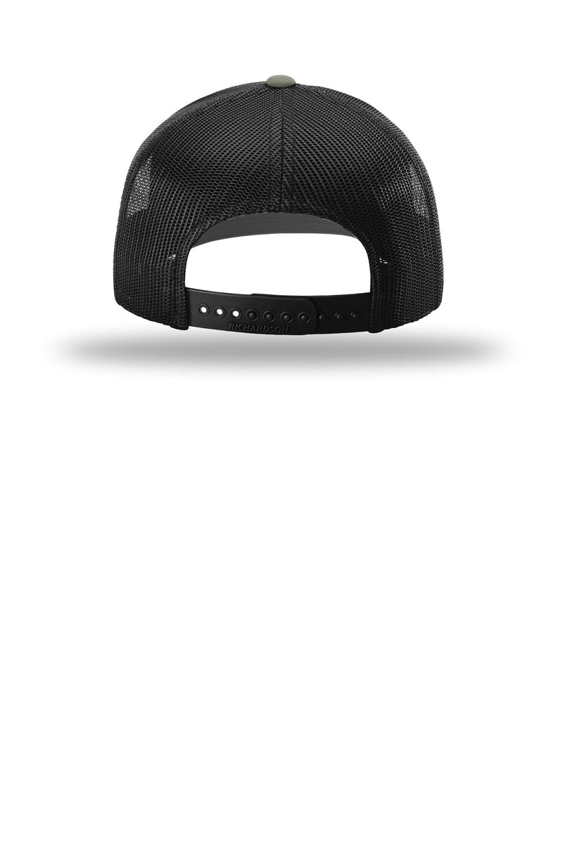 Richardson 112+ R-Flex Adjustable Trucker - Loden/ Black