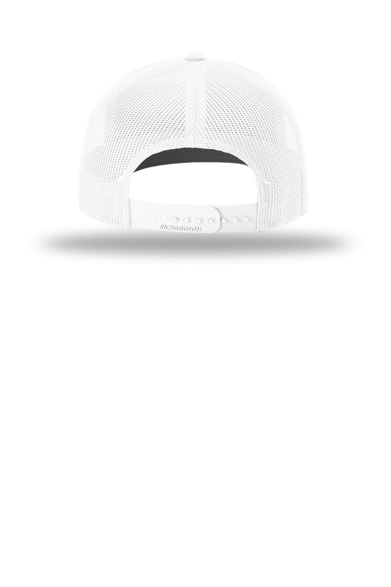 Richardson 112+ R-Flex Adjustable Trucker - White