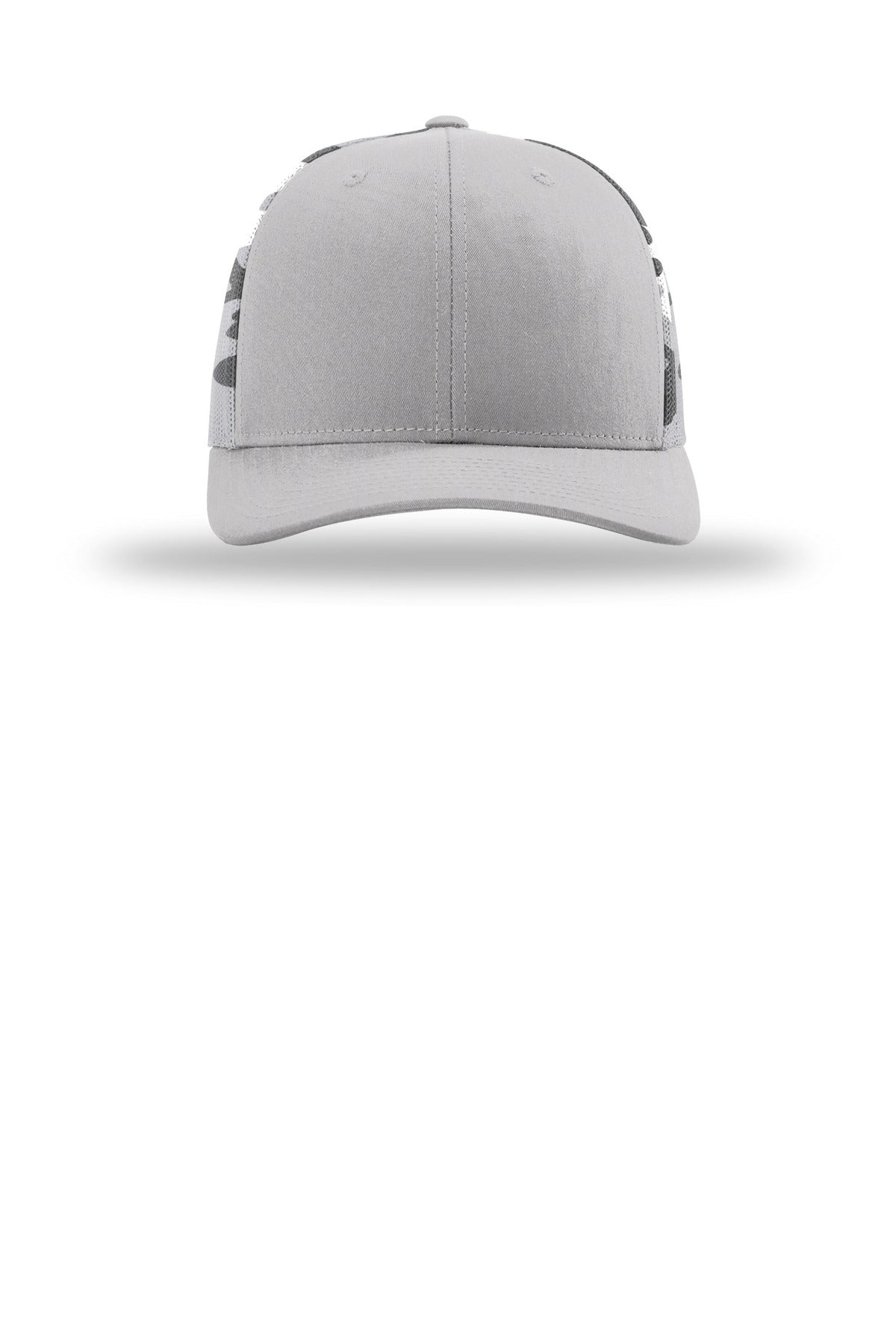 Richardson Printed Mesh Trucker - Silver/ Grey Camo