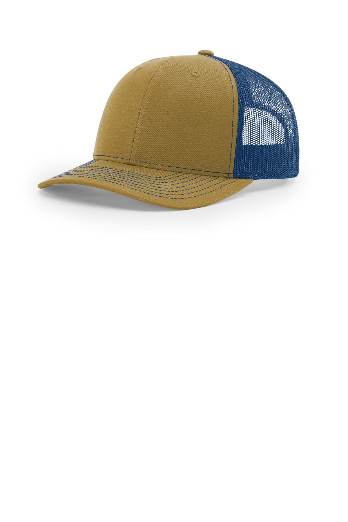 Richardson Trucker Cap - Biscuit/ True Blue