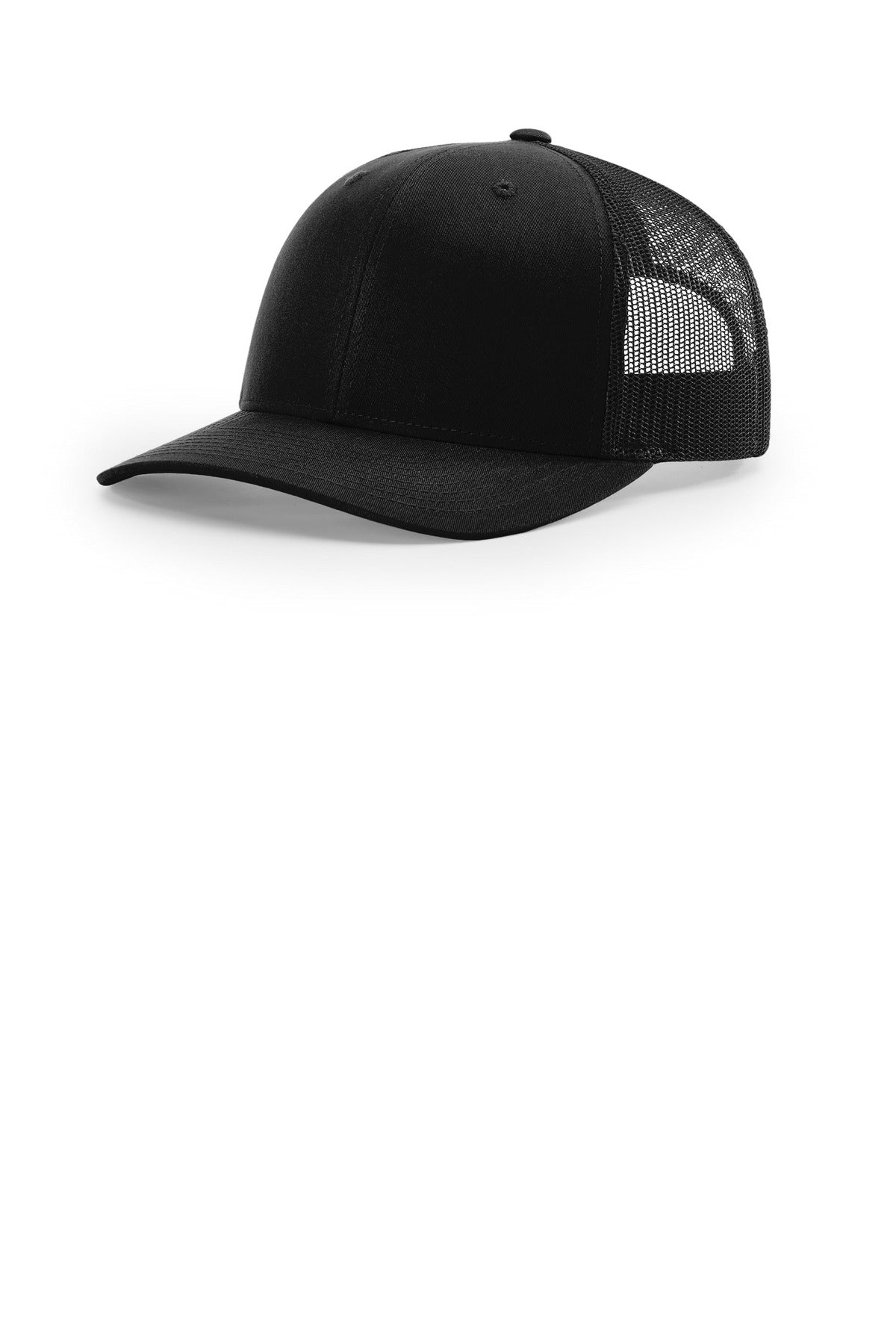 Richardson Trucker Cap - Black