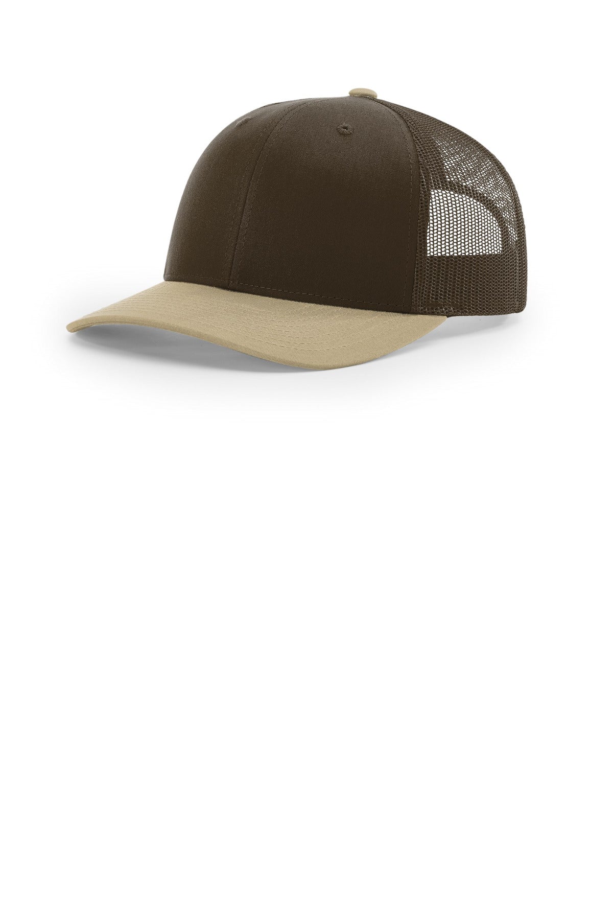 Richardson Trucker Cap - Brown/ Brown/ Khaki