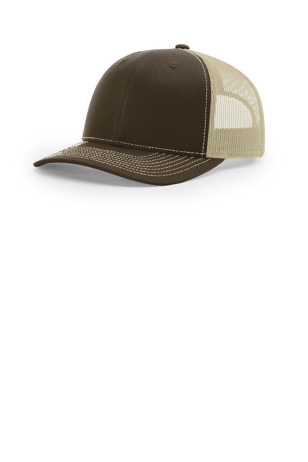 Richardson Trucker Cap - Brown/ Khaki